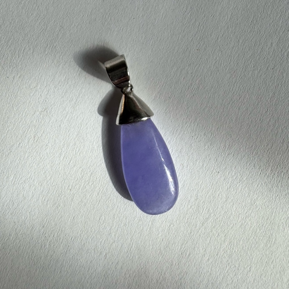 Sterling silver 925 amethyst pendant